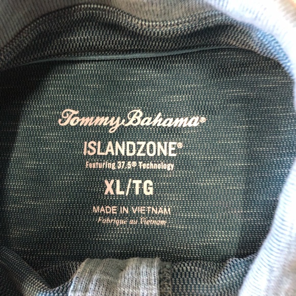 Tommy Bahama Islandzone 37.5 Tech. Mens Short Sleeve Polo. Size XL - Picture 5 of 6
